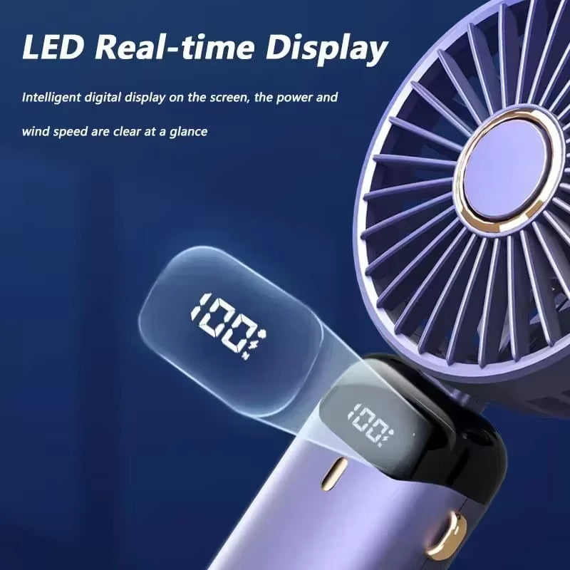 Portable Mini Air Conditioner Neck Fan - Rechargeable, USB, Free Shipping!